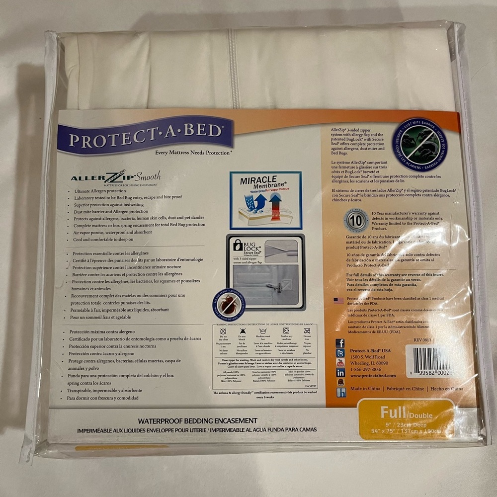 ⭐️ Protective Mattress and Box Spring Covers Set ⭐️ - Picture 3 of 10
